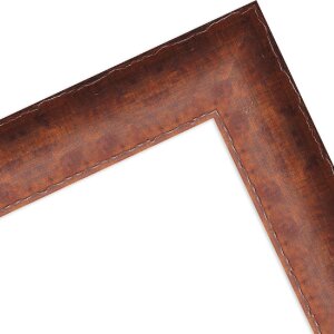 Marco de madera H620 antiguo 20x40 cm nogal cristal de museo