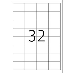 Etiquetas HERMA Premium A4, papel blanco 48,3x33,8 mm mate 800 unidades