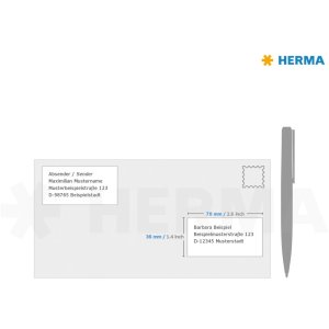 Etiquetas Premium A4, papel blanco 70x36 mm mate 600 unid.