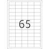 Etiquetas Premium A4, blanco 38,1x21,2 mm papel mate 1625 unid.