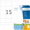 Etiquetas Premium A4, papel blanco 70x50,8 mm mate 375 unid.