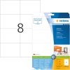 Etiquetas Premium A4, papel blanco 105x74 mm mate 200 unid.