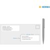 Etiquetas para direcciones Premium A4, papel blanco 99,1x33,8 mm mate 400 unid.