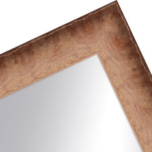 Marco de madera H620 Antique 20x25 cm Marron Espejo Cristal