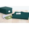 Etiquetas A4 plata 30,5x16,9 mm folio brillo 2400 unid.