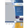 Etiquetas A4 plata 210x297 mm papel de aluminio brillante 25 unid.