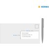 Etiquetas A4 blancas 96,5x42,3 mm lámina adhesiva extremadamente fuerte mate 300 unid.