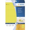 Etiquetas HERMA A4 amarillo neón 99,1x67,7 mm papel mate 160 unidades