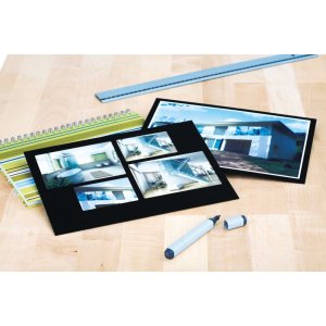 Etiquetas A4 blanco 210x297 mm papel brillo 25 unid.