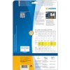 Etiquetas A4 Lámina adhesiva exterior blanca 210x297 mm Lámina mate 10 unid.