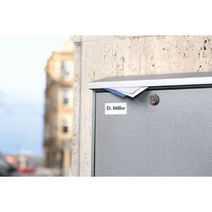 Etiquetas A4 Lámina adhesiva exterior blanca 45,7x21,2 mm Lámina mate 480 unid.