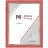 Marco de madera H640 rojo 20x40 cm cristal de museo