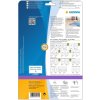 Etiquetas para carpetas A4 blancas 192x25,4 mm papel opaco mate 250 unid.