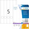 Etiquetas para carpetas a4 blanco 38x297 mm papel mate opaco 125 uds.