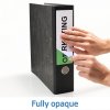 Etiquetas para carpetas A4 rojas 61x297 mm papel opaco mate 60 unid.