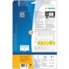 Etiquetas HERMA A4 blancas 190x275 mm lámina adhesiva extremadamente fuerte mate 25 unidades