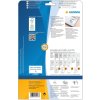 Etiquetas A4 blanco 25,4x25,4 mm cuadrado Papel movible-desmontable mate 1650 unid.
