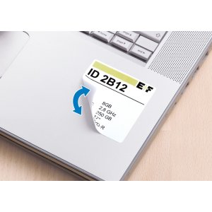 Etiquetas A4 blanco 60x60 mm cuadrado Papel movible-desmontable mate 300 unid.
