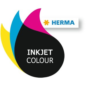 Etiquetas inkjet HERMA A4 blanco 210x297 mm papel mate 25 unid.