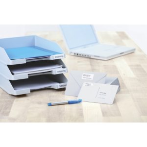 Etiquetas inkjet A4 blanco 25,4x8,5 mm papel mate 5600 unid.