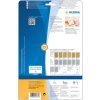 Etiquetas inkjet A4 transparentes 210x297 mm folio brillo 10 unid.
