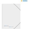 Etiquetas A4 blanco 63,5x8,5 mm Papel movible-desmontable mate 2400 unid.