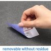Etiquetas para direcciones A4 blancas 99,1x38,1 mm papel reposicionable mate 350 unid.