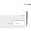 Etiquetas para direcciones A4 blancas 99,1x38,1 mm papel reposicionable mate 350 unid.