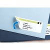 Etiquetas para direcciones A4 blancas 99,1x38,1 mm papel reposicionable mate 350 unid.