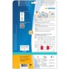Etiquetas para direcciones A4 blancas 99,1x42,3 mm papel reposicionable mate 300 unid.