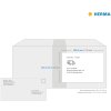 Etiquetas A4 blanco 199,6x143,5 mm Papel movible-desmontable mate 50 unid.