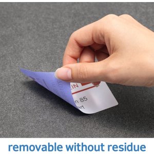 Etiquetas para carpetas A4 blanco 192x34 mm Papel movible-removible opaco mate 200 unid.