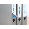 Etiquetas para carpetas a4 blanco 192x38 mm Papel movible-desmontable mate opaco 175 uds.