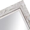 Marco de madera H660 blanco 24x30 cm espejo cristal