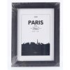 Marco de plástico París, gris contraste, 13 x 18 cm