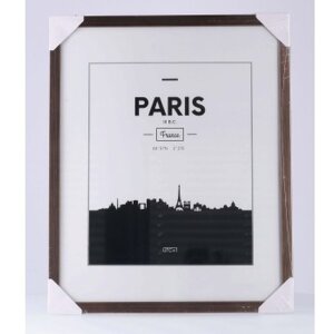 Marco de plástico París, acero, 40 x 50 cm