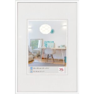 Marco de plástico Walther New Lifestyle 50x60 blanco