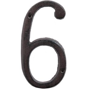 15 cm dígitos del número de la casa 0 a 9