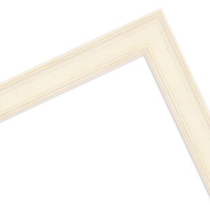 Marco de madera H470 blanco 20x25 cm cristal antirreflejos