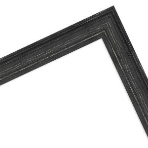Marco de madera H470 negro 10x15 cm cristal acrílico
