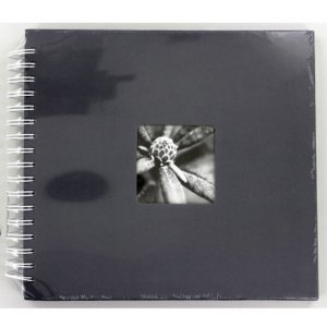 Álbum espiral Hama Fine Art gris 28x24 cm 50 páginas blancas