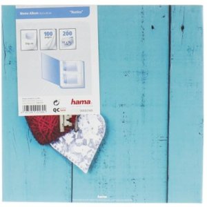 Hama Álbum Memo Rustico Lila 200 fotos 10x15 cm