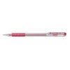 Bolígrafo de gel metálico Hybrid Gel Grip 0,4 mm rojo
