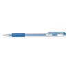 Bolígrafo de gel metálico Hybrid Gel Grip 0,4 mm azul