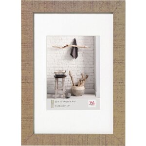 Inicio Marco de madera 60x90 cm beige marrón