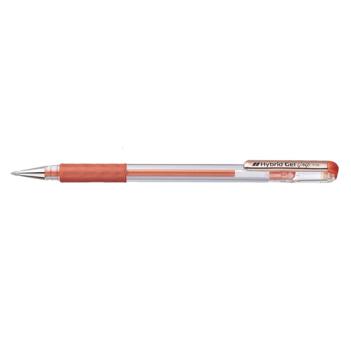 Pentel Metallic Gel Pen Hybrid Gel Grip 0,4 mm marrón
