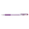 Bolígrafo de gel metálico Hybrid Gel Grip 0,4 mm violeta