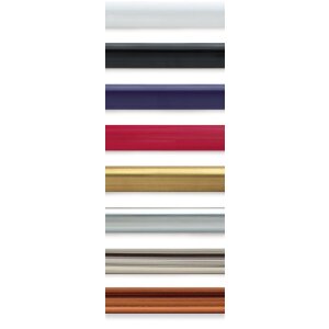Marco de plástico Galeria 50x100 cm plata