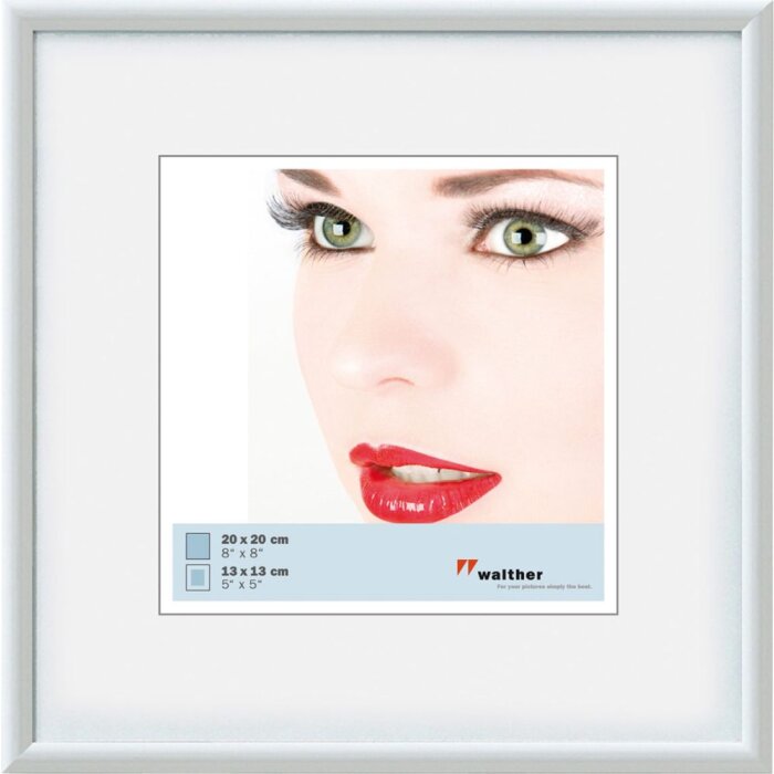 Marco de plástico Galeria 60x60 cm blanco