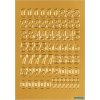 HERMA foil sticker oro números 0-9